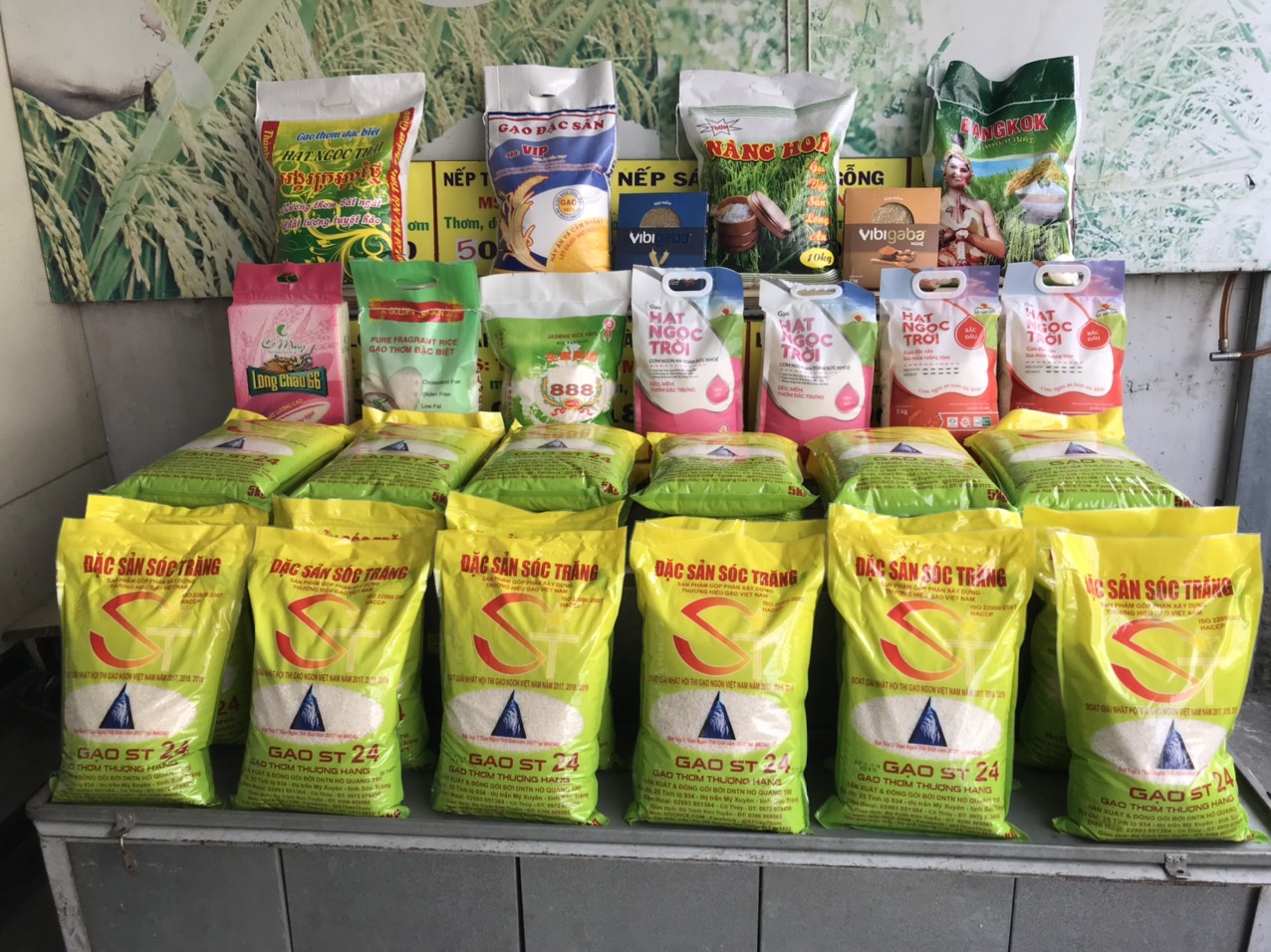 Đại lý gạo, cửa hàng gạo, tiệm bán gạo gần đây nhất